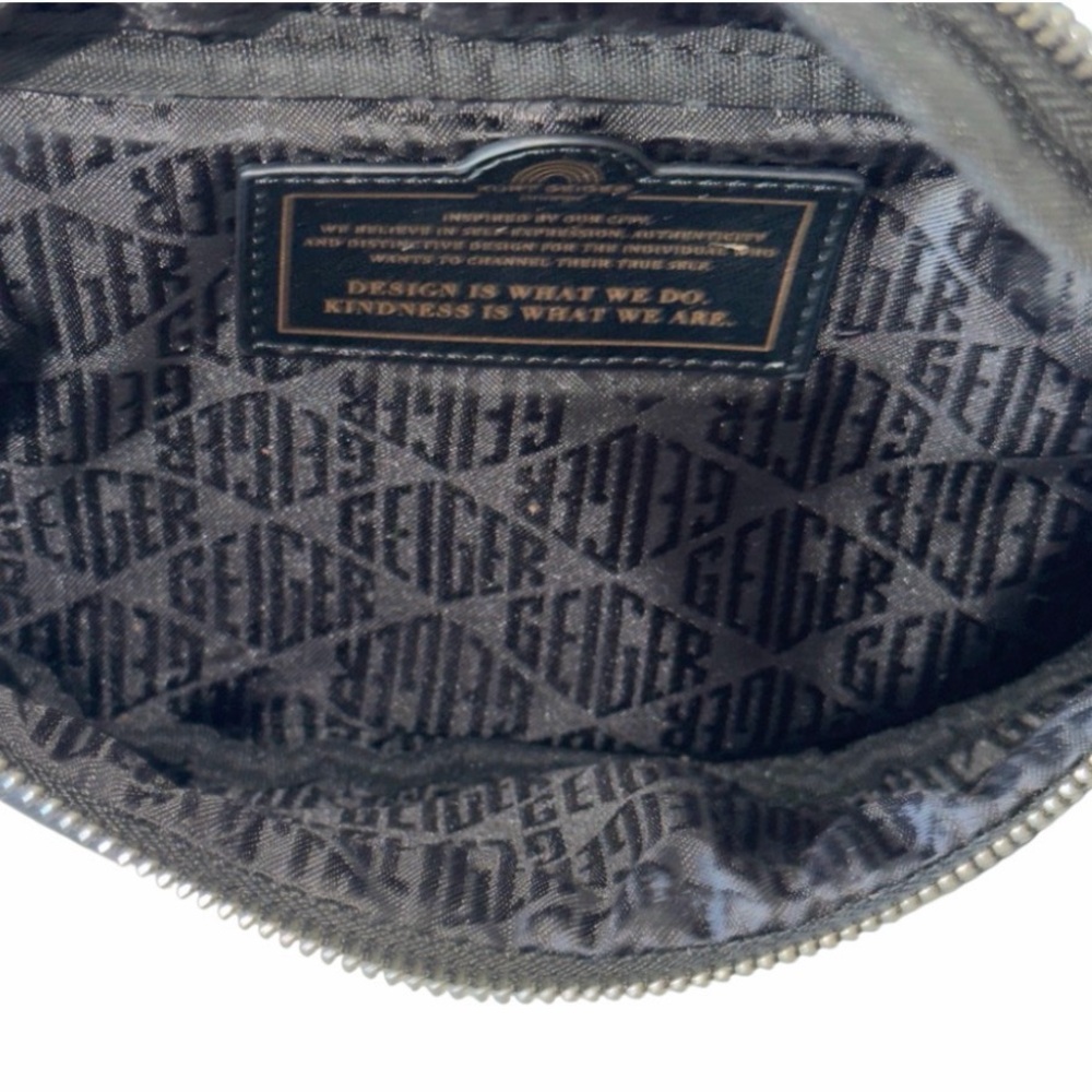 Kurt Geiger London Small Black Brixton Leather Quilt Belt Bag Bumbag Travel - Picture 14 of 16